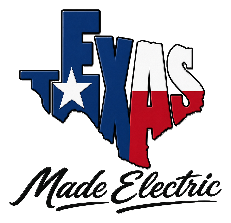 Texas Made Electric approved 3D logo